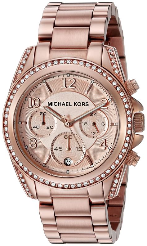 michael kors mk5263 rose gold|More.